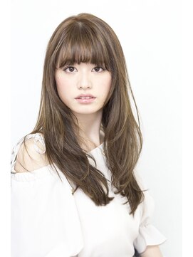 ビューティーアンドケアカロン(Beauty and Care CALON) 【銀座】CALON/モテ系ロングヘアー×スイートアッシュベージュ