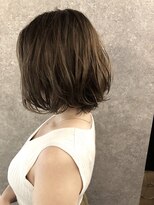 ロンド ルージュ 銀座店(Lond rouge)&nbsp;【山野 俊貴】リアルお客様☆ハイライトMIX外ハネボブ