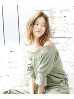 ロンド シャルム 吉祥寺(Lond charme)&nbsp;デザインカラーアースカラーツートンカラーくびれヘアミディアム