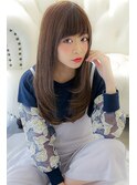 愛されロング☆アッシュグレージュ