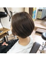 ハウオリ ヘアーワークス(Hauoli hair works)&nbsp;ショートボブ×ハイライト