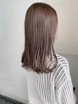 キャンバス バイ ネオリーブ 横浜西口(Canvas by neo.)&nbsp;ブリーチなし☆透明感たっぷりシアーベージュ