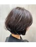【当店でカラー後5週以内カット＋リタッチカラー＋美髪TR￥9,000ロング料金有