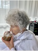 perm*gray hair