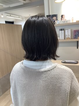 トゥーリ 長崎住吉店(tuuli) ミディアムボブ外ハネ☆Ayame