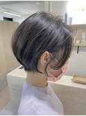 tuuli☆20代30代40代小顔ショート外ハネボブアッシュ