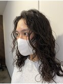 スパイラルパーマ