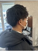 メンズパーマ　ツイストスパイラル