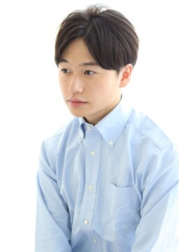 アルベロ(albero) 清潔感アップバングメンズショート　入社式にもオススメ20代30代