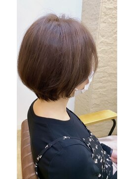 エンリエアー(enri h air) ナチュラルショートボブ