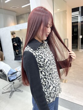 カケル(×.) ブリーチなしカラー/高発色レッドブラウン