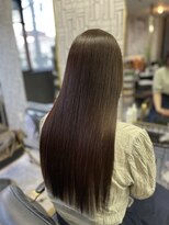 アローズ 久留米店(arose)&nbsp;大人可愛い透明感立体感グレージュ×エアストレート