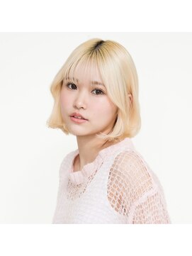 オンク 新宿(onk) ミディアムヘア/ショコラベージュ/ボブルフ/新宿駅