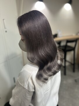 ラフ 難波店(LAFF) #黒髪#ボブルフ#ネビージュ#小顔#ワンレン