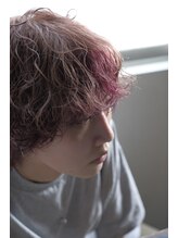 【パーマカラーで作る男前ヘアー】施術メニュー/カット×カラー×パーマ
