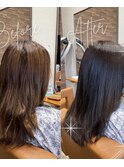 髪質改善カラー