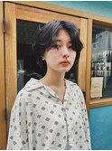ニュアンスが可愛いパーマ_ニュアンス_ルーズパーマ