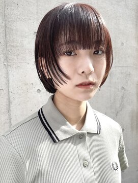 メゾンアクア 表参道(Maison ACQUA) ◎ミニボブ縮毛矯正ショートボブストレートパーマ