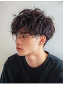 メンズパーマでイメージチェンジ