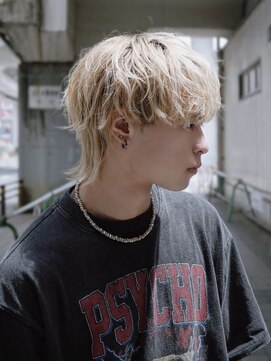 ハイプ 名古屋栄(HYPE) ブランドカラー×マッシュウルフ（栄/名古屋/ウルフ）