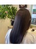 【自然なストレート◎】カット＋酸性縮毛矯正＋毛先髪質改善 25200