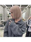 【LINOET 名古屋】佐藤まいら　ホワイトブロンド