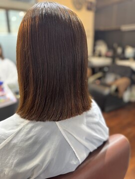 アンソル(&S.O.L) 切りっぱなしボブ