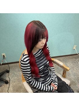 ブランシスヘアー(Bulansis Hair) レッドロング