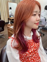 ココ 西葛西南口店(COコ)&nbsp;派手派手ハイトーンインナー|西葛西ハイトーンカラー