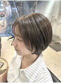 大人ショート×グレージュ 20代30代40代50代