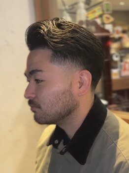 エルエー バーバーショップ 草津店(L.A BARBERSHOP)の写真/フェードで魅せる。清潔感×男らしさ