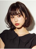 ショートボブ/ストレートボブ/前下がりボブ髪質改善20代30代40代