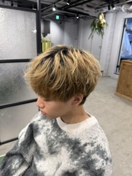 ガイ ラタン ウエスト(GUY lattan west) ラウンドマッシュ/MEN’S HAIR/フェザーパーマ/松戸駅