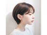 カット+オーガニックカラー+リンケージトリートメント　￥12000