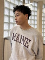 ビビディ バビディ ブー 河原町三条店(Bibbidi.bobbidi.boo)&nbsp;メンズアップバン/スパイキーショート/ピンパーマスタイル