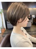 【畑中正敏】愛されショートボブ艶髪/似合わせカット