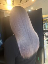 ヘアメイク フォックス 錦店(hair make FOX)&nbsp;透明感/艶髪/ロング/ストレート/ペールパープル