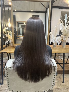 リーファ(reefur) 色持ち重視の艶が続く大人ラベンダーベージュカラーカラー