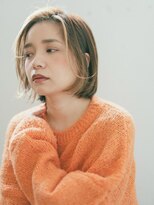 エミュ 表参道 青山(emu)&nbsp;【emu井上信洋】ラフに崩した抜け感ハイライトボブ【エミュ】