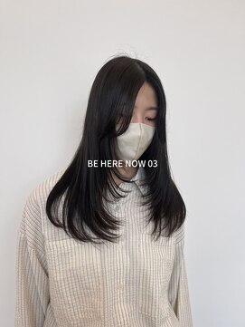 ビーヒアナウ N゜03 金沢駅西店(BE HERE NOW) 【韓国ヘア/レイヤーカット/顔まわりカット】