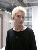 サロウィン 栄3丁目店(SALOWIN) blond spiky short