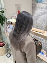 クレア 上大岡(CREA)&nbsp;白髪ぼかしハイライト縮毛矯正ダブルカラー髪質改善30代40代50代