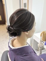 ヘアーメイクサロンアール(hair make salon R) アップヘア