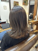 ヘアーサロン ラフリジー(Loufreasy)&nbsp;朝時短も！愛され大人レイヤー