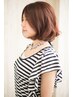 フロント縮毛矯正＋スタイルカット　￥8930 