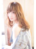 サーフガール外国人風ハイライトカラーsweetカール