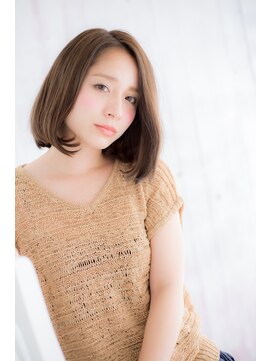 ミック ヘアアンドビューティー 大山店(miq  Hair&Beauty) 上品フォルムの大人スマートボブ