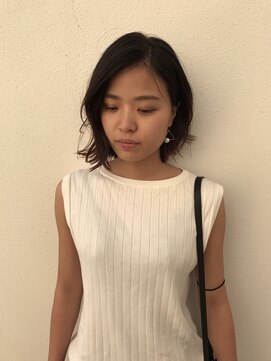ロテヘアーネイル(rote hair nail) 切りっぱなしボブ