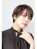 大人モードのハンサムショート