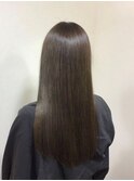 ツヤサラストレート